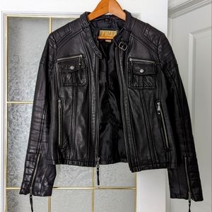 Michael Kors Leather Jacket Size M